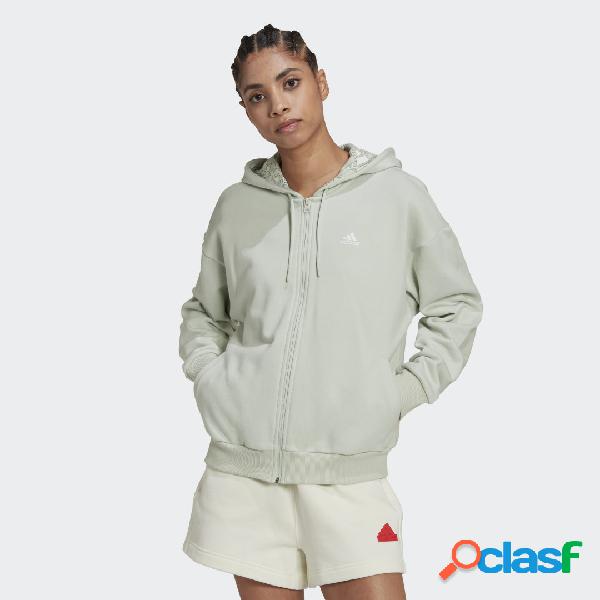 Felpa con cappuccio Essentials Multi-Colored Logo Full-Zip