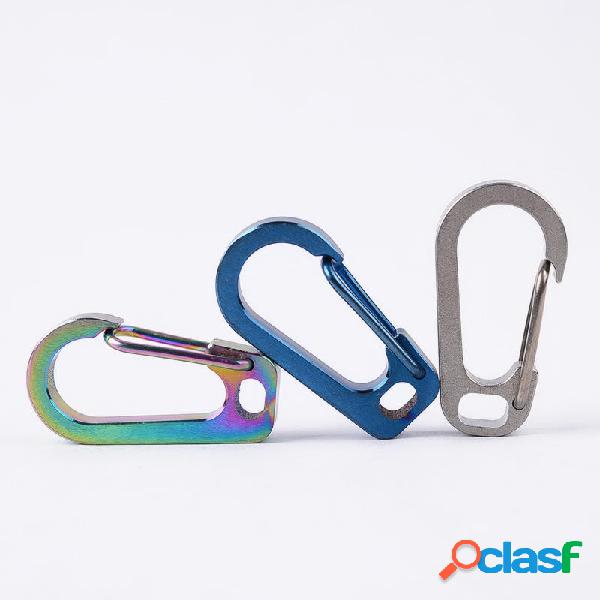Fibbia appesa per torcia elettrica EDC leggera resistente al
