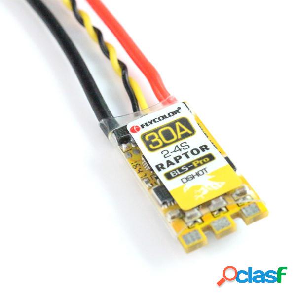 Flycolor Raptor BLS Pro BLHeli_S 30A 2-4S DSHOT senza