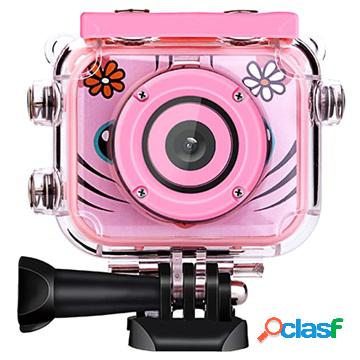 Fotocamera Digitale HD Impermeabile per Bambini AT-G20G -