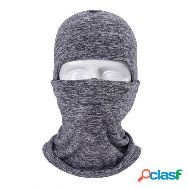 Fronte del motociclo Maschera Balaclava Collo Cappello del