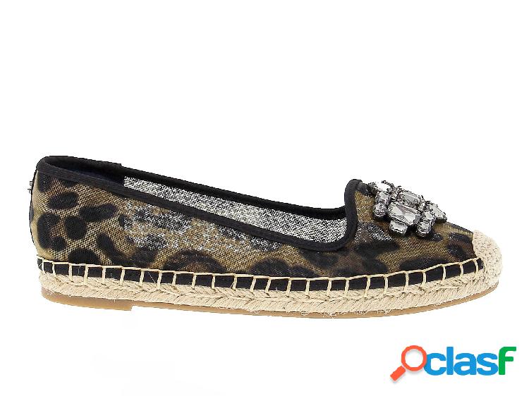 GUESS ESPADRILLES DONNA GUESSFLGI42 VISCOSA MARRONE