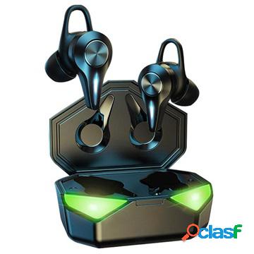 Gaming TWS Auricolari con Riduzione del Rumore K5 - Verde /