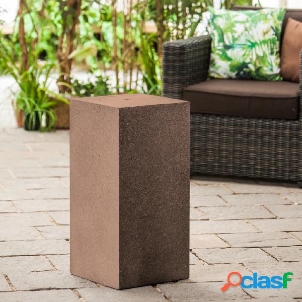 HEISSNER Piedistallo per Fontana da Terrazzo 39x39x68 cm