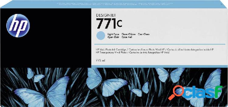 HP Cartuccia 771C Originale Ciano chiaro 775 ml B6Y12A 1 pz.