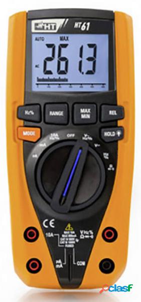 HT Instruments HT61 Multimetro portatile digitale CAT III