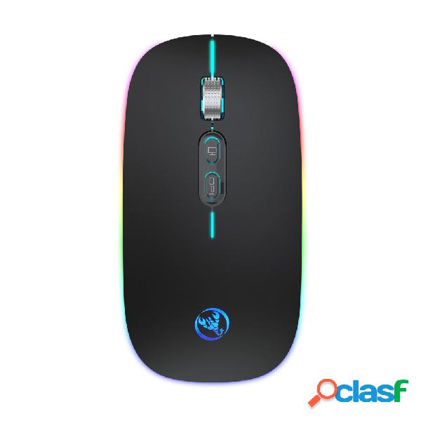 HXSJ M103FGS Mouse Multi-Mode 2.4GHz Wireless Bluetooth5.1