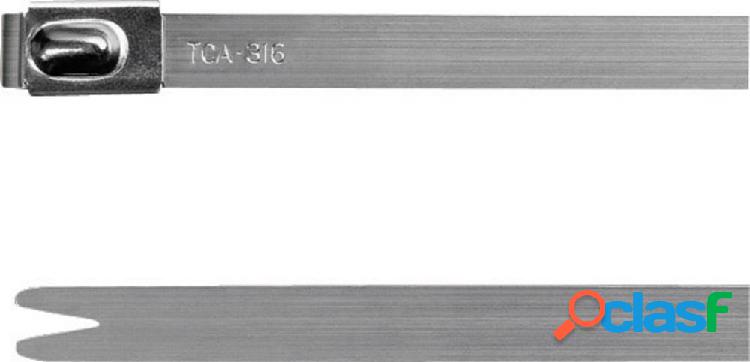 HellermannTyton 111-94209 MBT20H-316-SS-NA-L1 Fascetta per