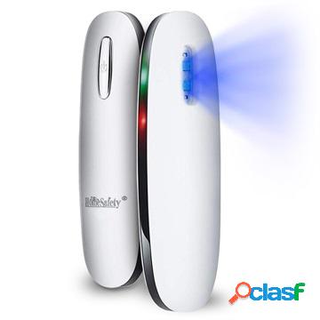 HomeSafety Multifunzionale Mini Lampada Portatile con UV