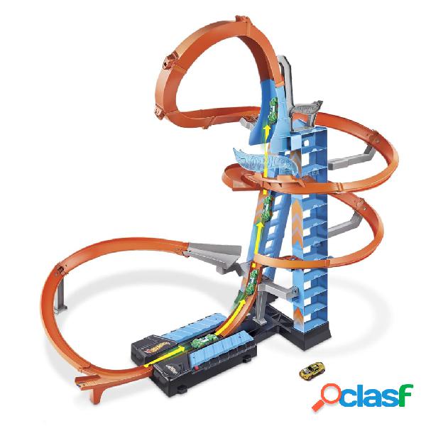 Hot Wheels Set Giocattolo Sky Crash Tower Action