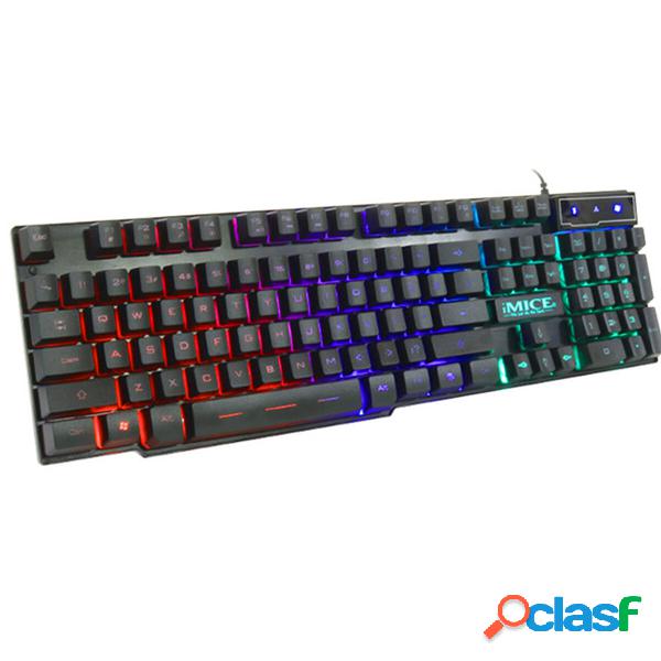 IMICE AK-600 Tastiera da gioco a 104 tasti Tasti flottanti