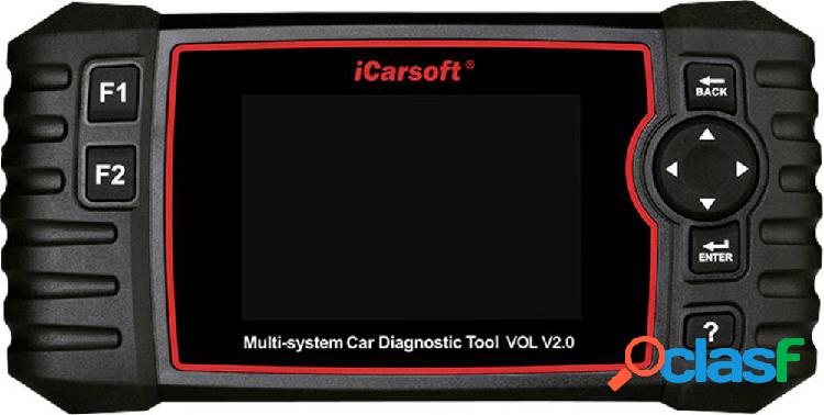 Icarsoft Strumento diagnostico OBD II VOL V2.0 icvol2 Adatto
