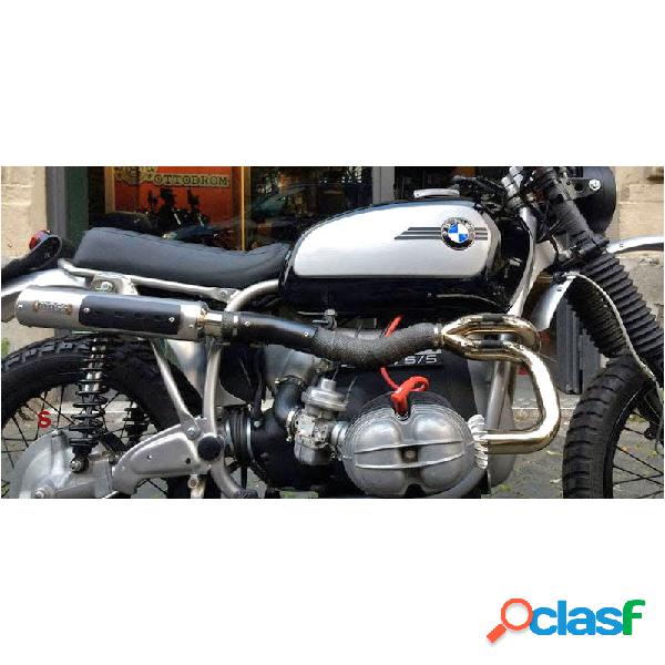Impianto di scarico per BMW R 45 Mass 2 in 1 Scrambler