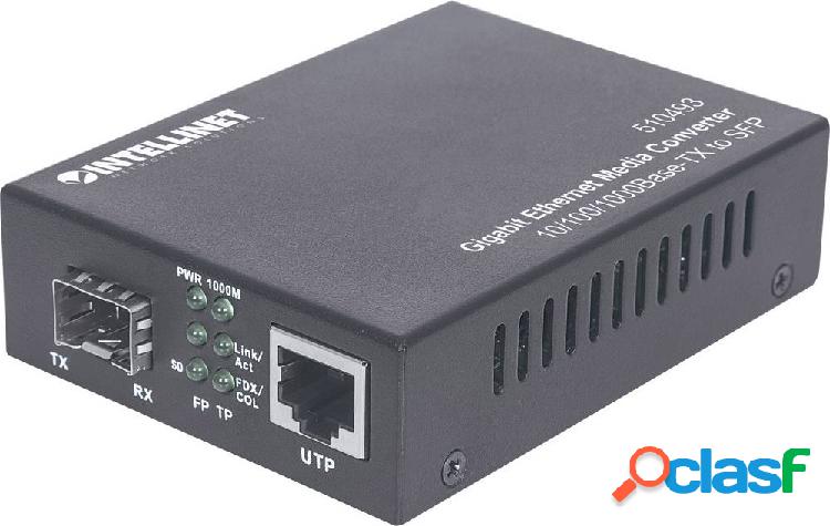 Intellinet 510493 LAN, SFP Media converter di rete 1 GBit/s