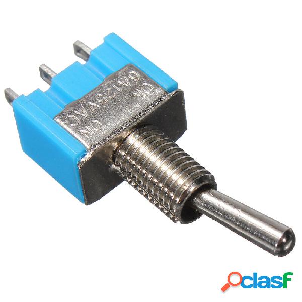 Interruttore a levetta 1pz 3 pin AC 125V 6A 2 posizioni SPDT