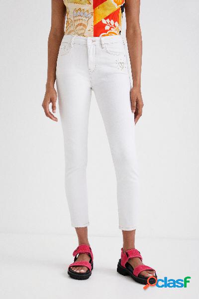 Jeans skinny cuore