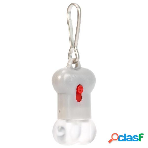 Jodan & Judy Bone Etichetta Luce Pet Tag Lampadina Lampada