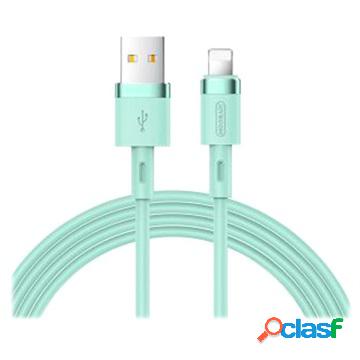 Joyroom Liquid Silicone Lightning Cable - 1.2m - Green