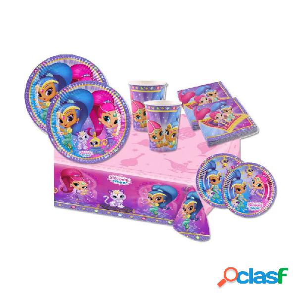 KIT N.43 ADDOBBI PER LA TAVOLA SHIMMER AND SHINE