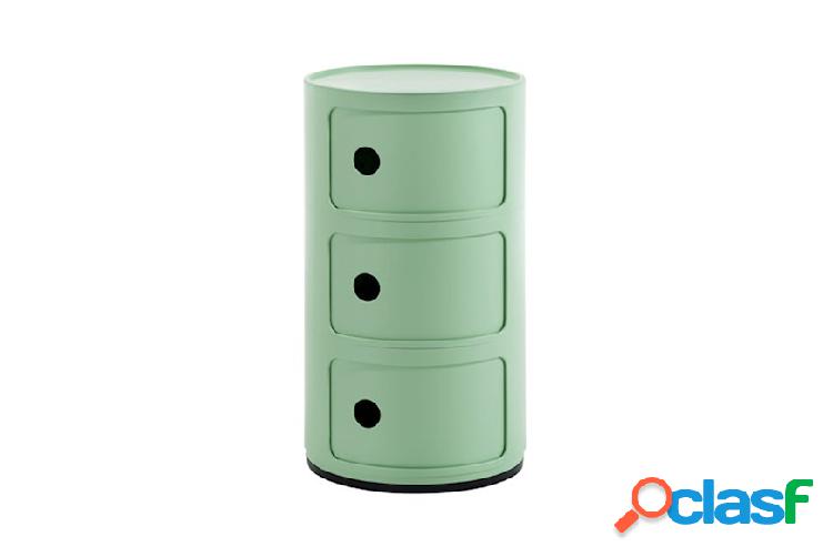 Kartell Cassettiera Componibile Bio verde verde