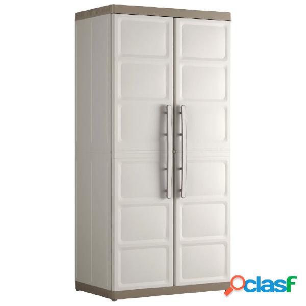 Keter Armadietto con Scaffali Excellence XL Beige e Talpa