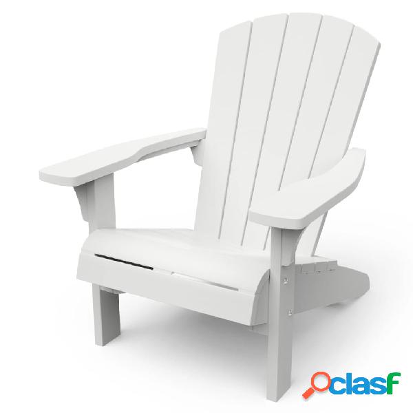 Keter Sedia Adirondack Troy Bianca