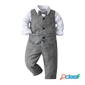 Kids Toddler Boys' Suit Blazer PantsSet FormalSet Children's