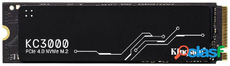 Kingston KC3000 512 GB SSD interno M.2 PCIe NVMe 4.0 x4
