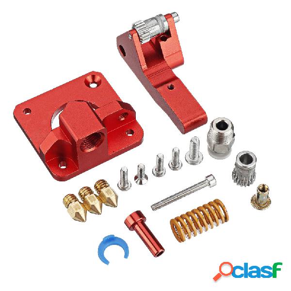 Kit estrusore Dual Drive Pulley Dual Gear + 3Pcs MK8 Kit