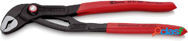 Knipex Cobra QuickSet 87 21 250 Pinza regolabile per tubi e