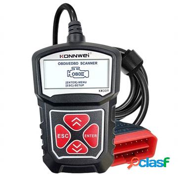 Konnwei KW309 OBD2/EOBD Strumento diagnostico per auto con