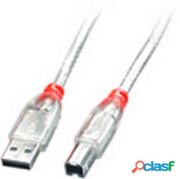 LINDY Cavo USB USB 2.0 Spina USB-A, Spina USB-B 3.00 m