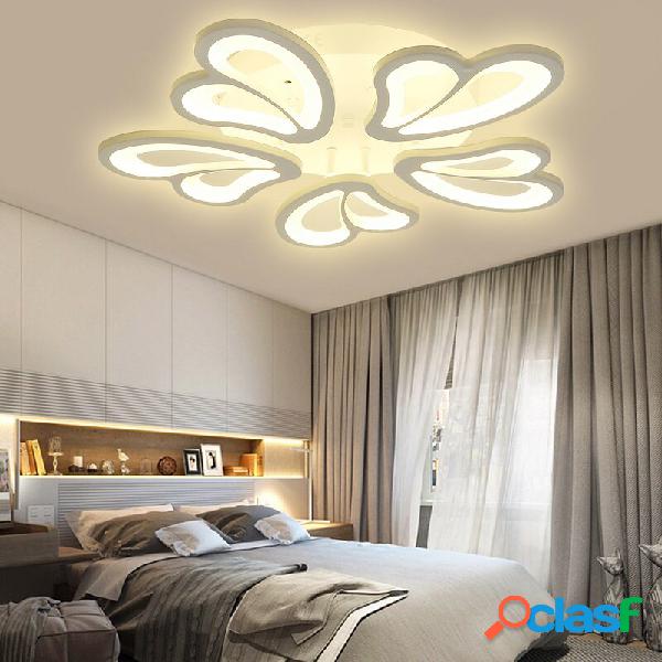Lampada da soffitto moderna a 3 teste + telecomando