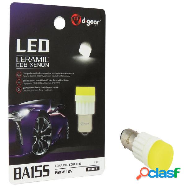 Lampadina BA15S a led BA15S Ceramic Cob Led - D-GEAR