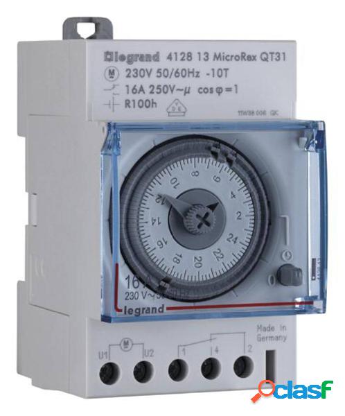Legrand Legrand 412813 Timer per guida DIN analogico 230 V