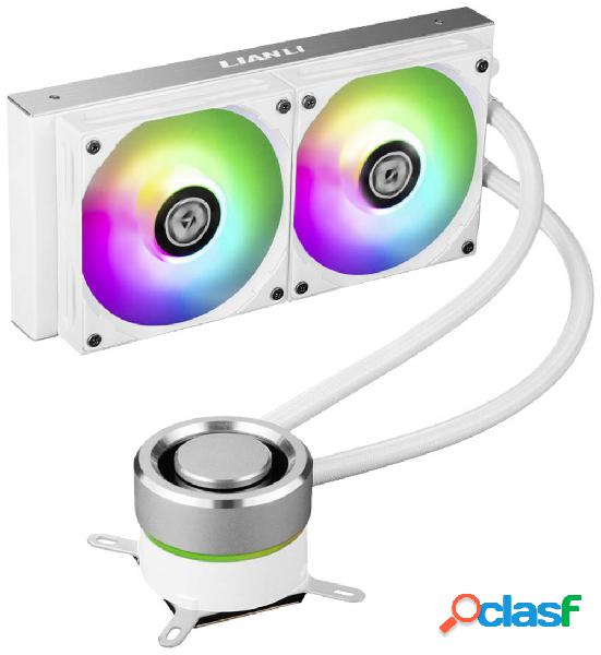 Lian Li GALAHAD AIO 240 RGB v2 Kit tuning per PC Case Bianco