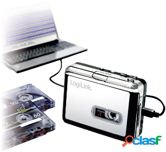 LogiLink UA0156 Digitalizzatore per audiocassette