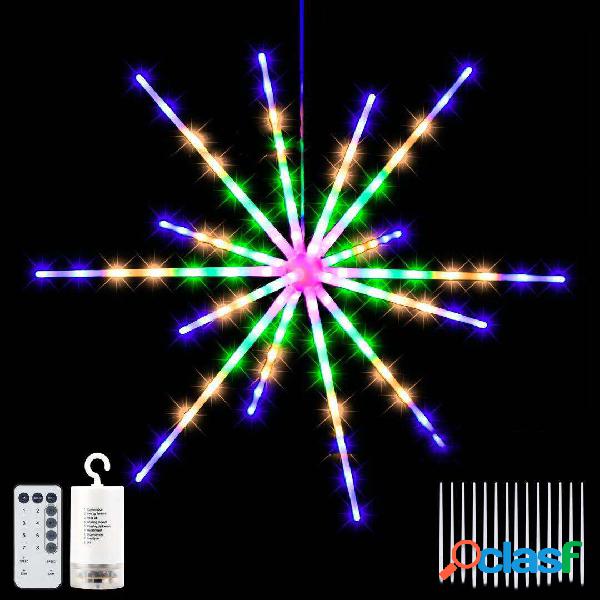 Luci a stringa LED Hanging Starburst lampada Luci di flusso