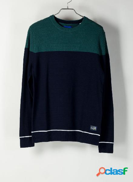 MAGLIONE BRACK BICOLOR