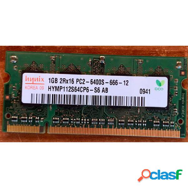 MEMORIA RAM SODIMM 1GB DDR2 HYNIX PC2-6400S-666-12