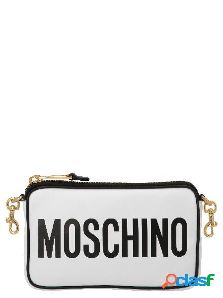 MOSCHINO BORSA A SPALLA DONNA A742180011001 ALTRI MATERIALI