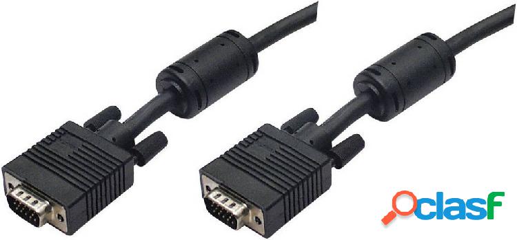 Manhattan VGA Cavo Spina VGA 15pin, Spina VGA 15pin 15.00 m