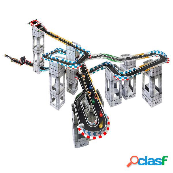 Marble Racetrax Set Pista per Biglie 32 Fogli 5 m