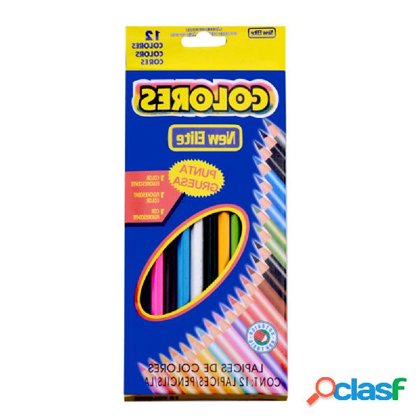 Matite colorate 12 colori media concentrazione Olio Set di