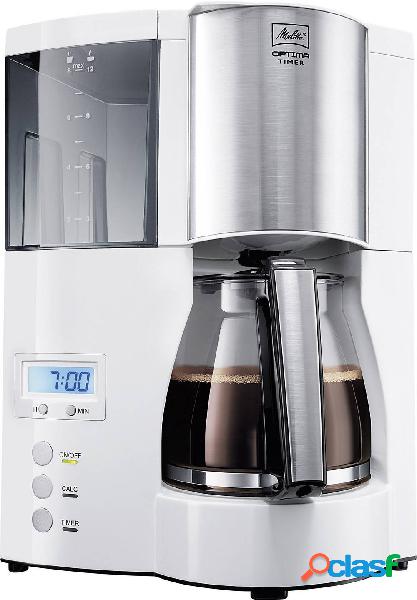 Melitta Optima Timer ws Macchina per il caffè Bianco