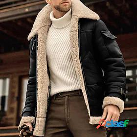 Men's Jacket Fall Winter Street Daily Going out Regular Coat