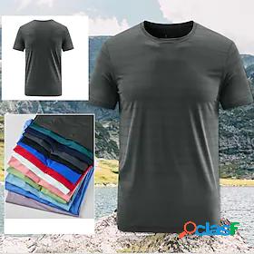 Mens Short Sleeve T shirt Hiking Tee shirt Tee Tshirt Top