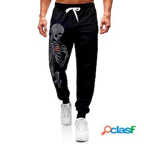 Men's Sporty Casual 3D Print Sporty Print Jogger Pants