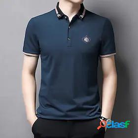 Mens T shirt Hiking Tee shirt Golf Shirt Short Sleeve Tee