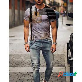 Mens Tee T shirt Tee Shirt 3D Graphic Prints 3D Print Round